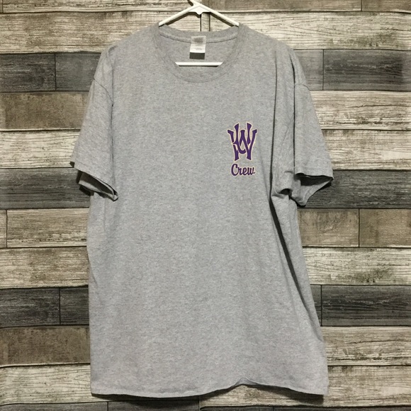 Gildan UW Crew T Shirt Men’s XL Gray Dave McLean Memorial Golf Classic - Picture 3 of 9